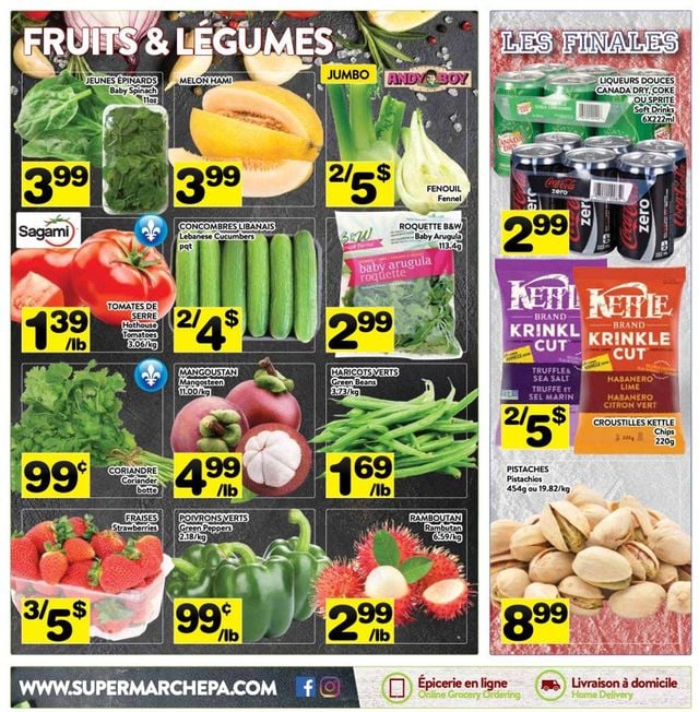 PA Supermarché Flyer from 06/20/2022