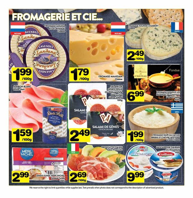 PA Supermarché Flyer from 09/19/2022