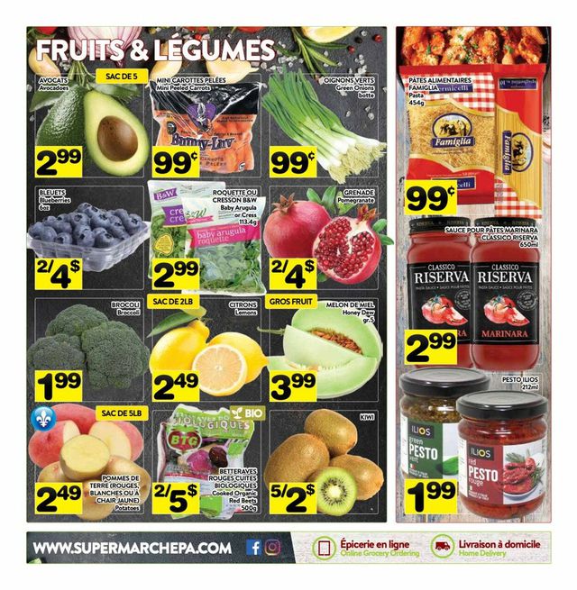 PA Supermarché Flyer from 10/31/2022