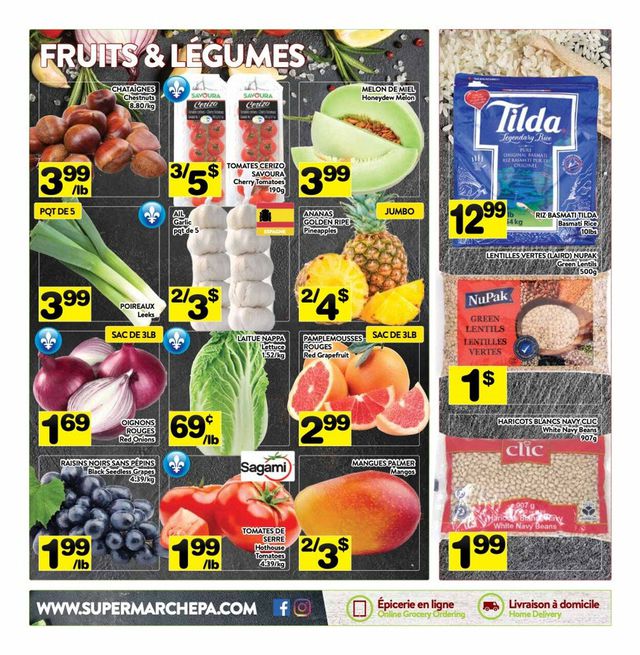 PA Supermarché Flyer from 11/14/2022