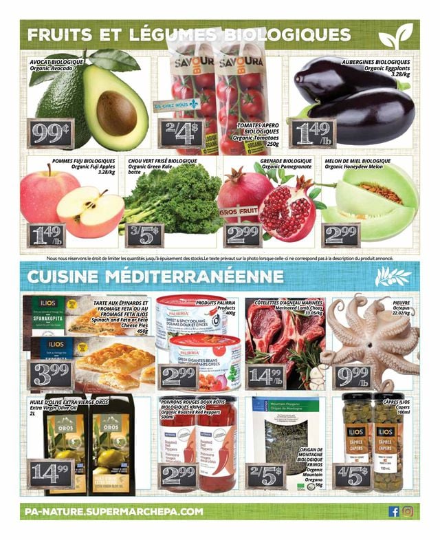 PA Supermarché Flyer from 11/14/2022