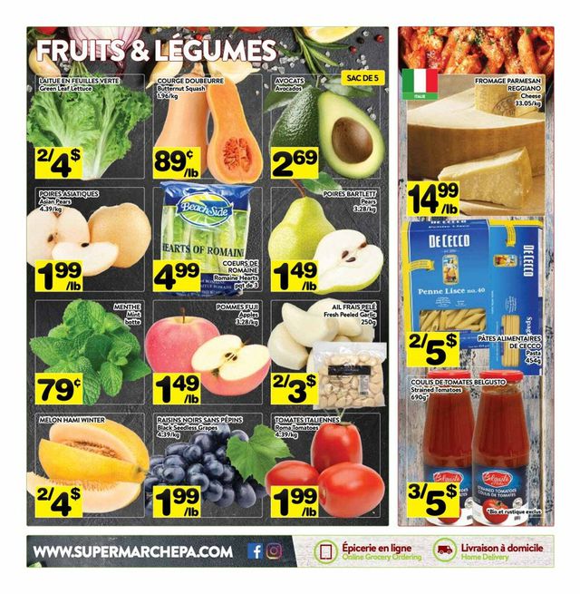 PA Supermarché Flyer from 12/12/2022