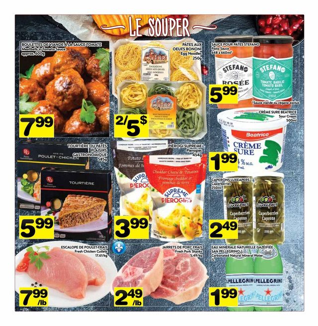 PA Supermarché Flyer from 12/12/2022