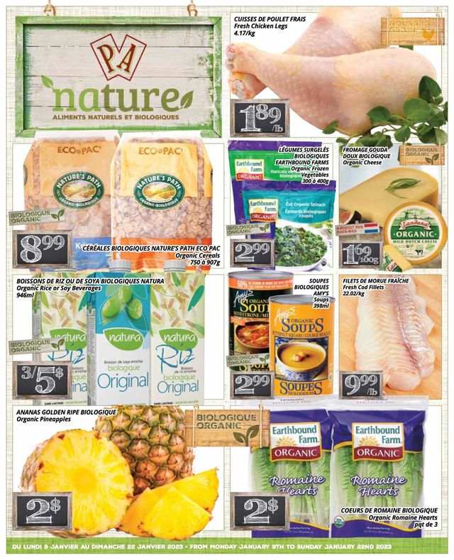 PA Supermarché Flyer from 01/09/2023