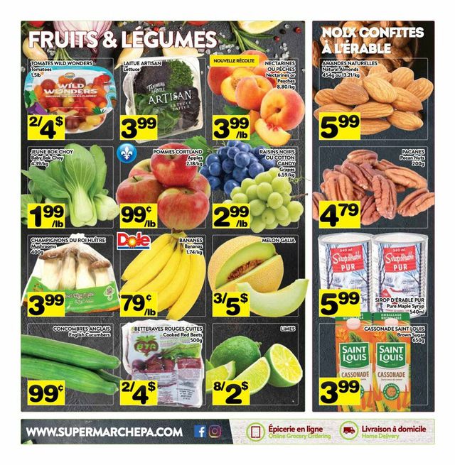PA Supermarché Flyer from 05/22/2023