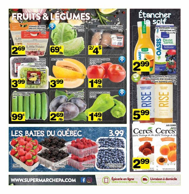 PA Supermarché Flyer from 08/14/2023