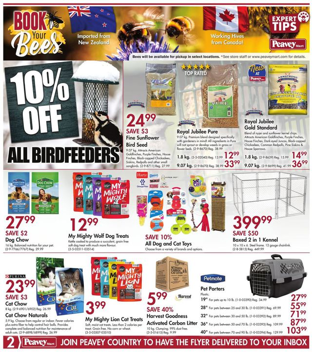 Peavey Mart Flyer from 02/27/2020
