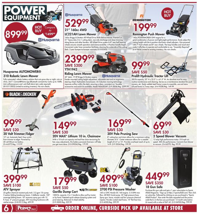 Peavey Mart Flyer from 06/25/2020
