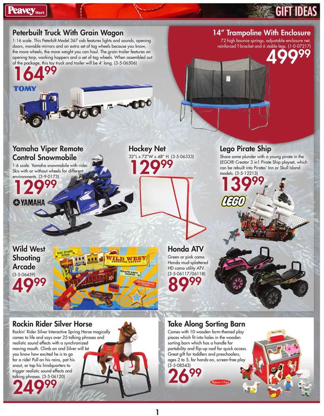 Peavey Mart Flyer from 11/06/2020