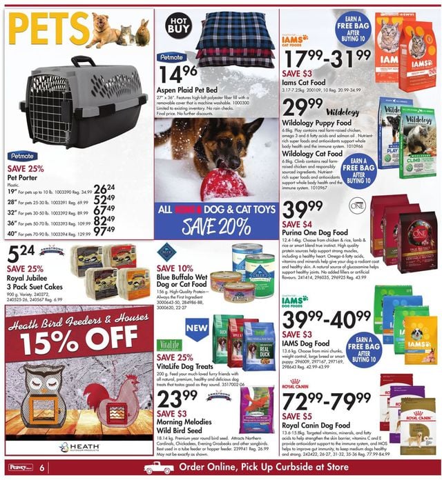 Peavey Mart Flyer from 12/31/2020