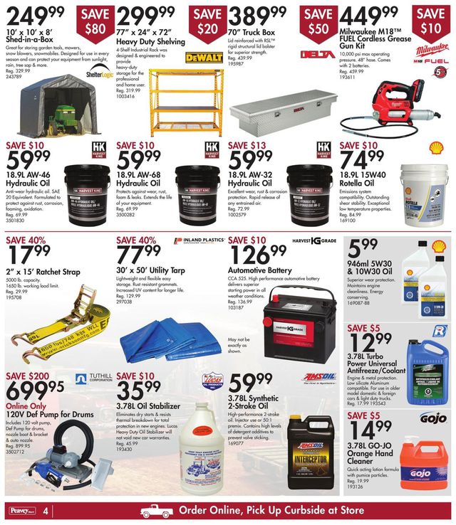 Peavey Mart Flyer from 02/26/2021