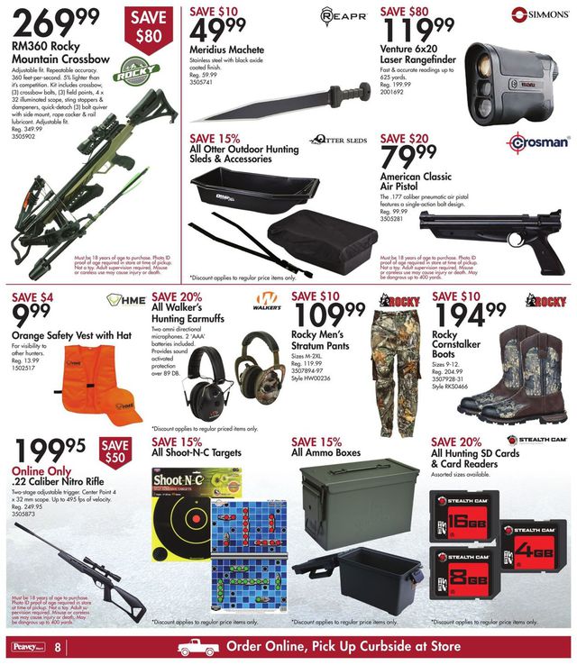 Peavey Mart Flyer from 02/26/2021