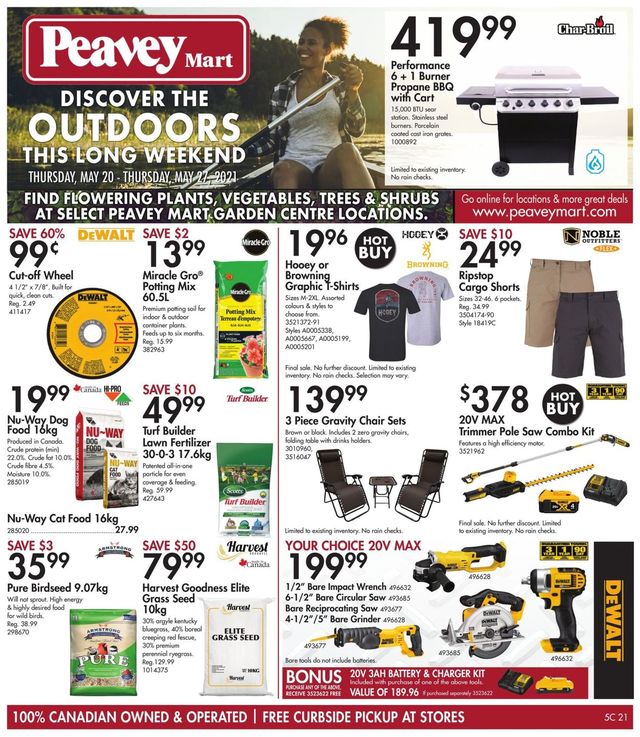 Peavey Mart Flyer from 05/20/2021