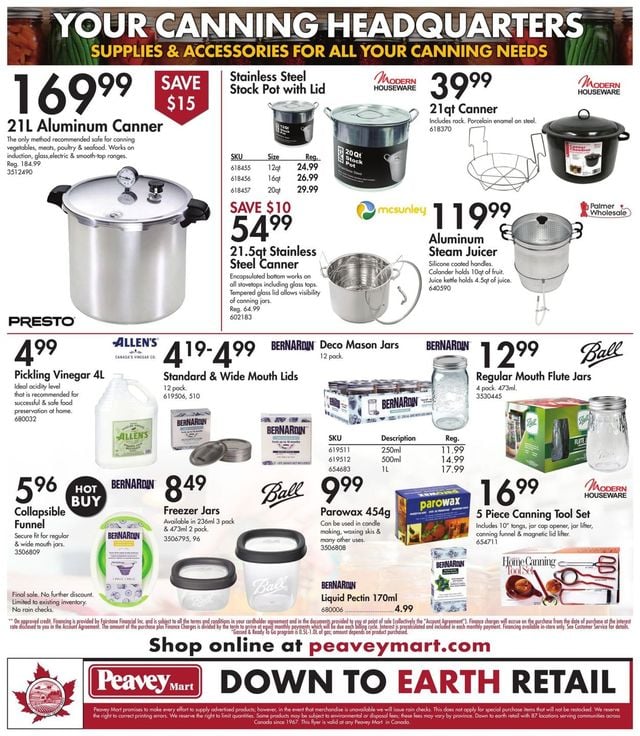 Peavey Mart Flyer from 07/02/2021