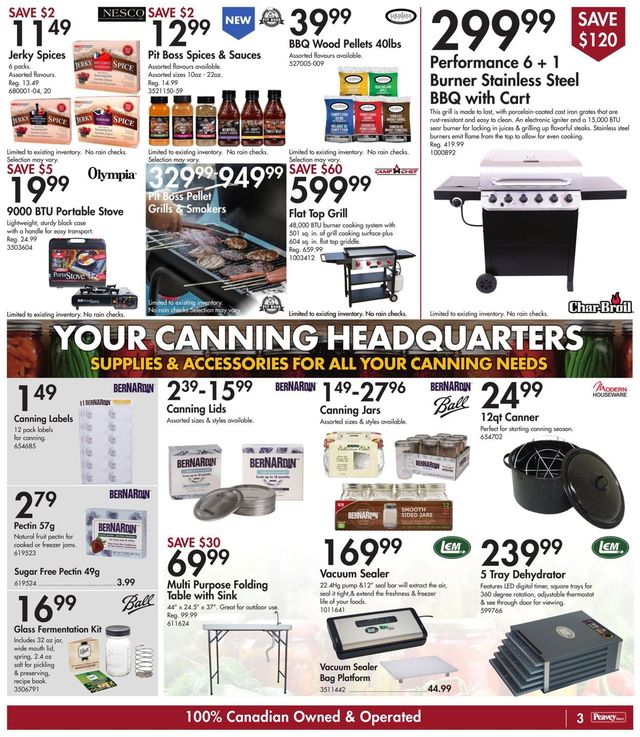 Peavey Mart Flyer from 07/09/2021