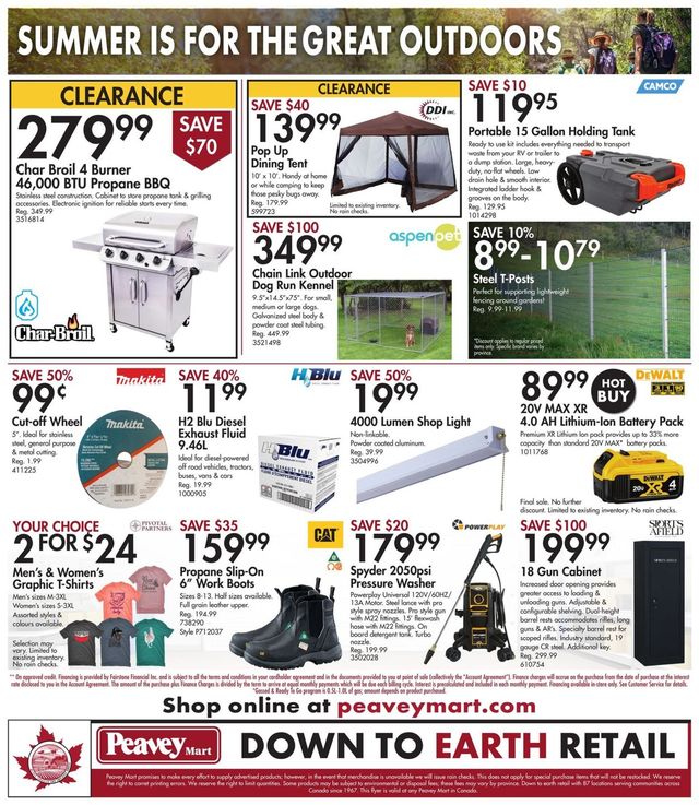 Peavey Mart Flyer from 07/09/2021