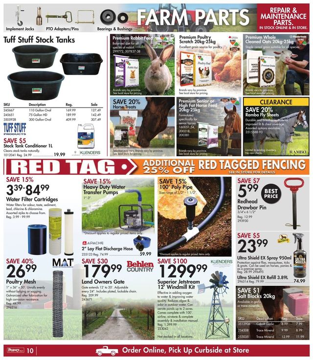 Peavey Mart Flyer from 08/13/2021