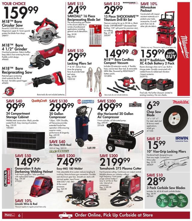 Peavey Mart Flyer from 09/10/2021