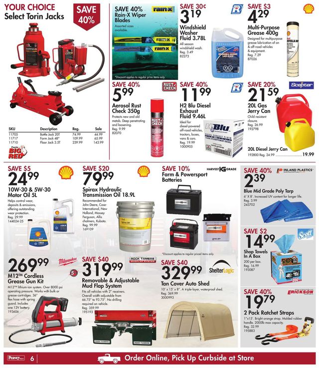 Peavey Mart Flyer from 09/17/2021