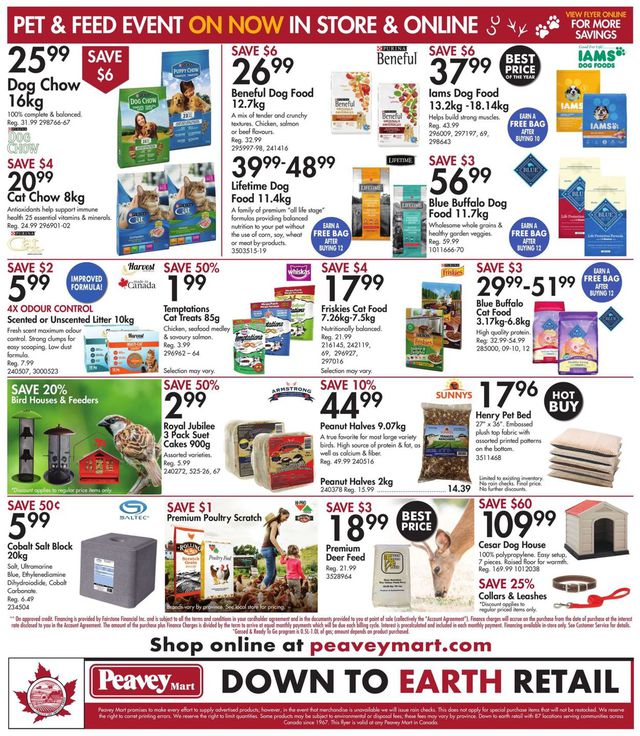 Peavey Mart Flyer from 09/17/2021
