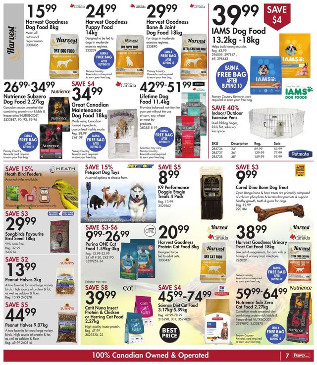 Peavey Mart Flyer from 12/10/2021