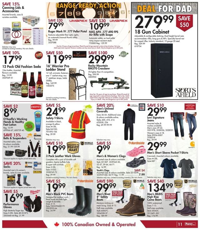 Peavey Mart Flyer from 06/17/2022