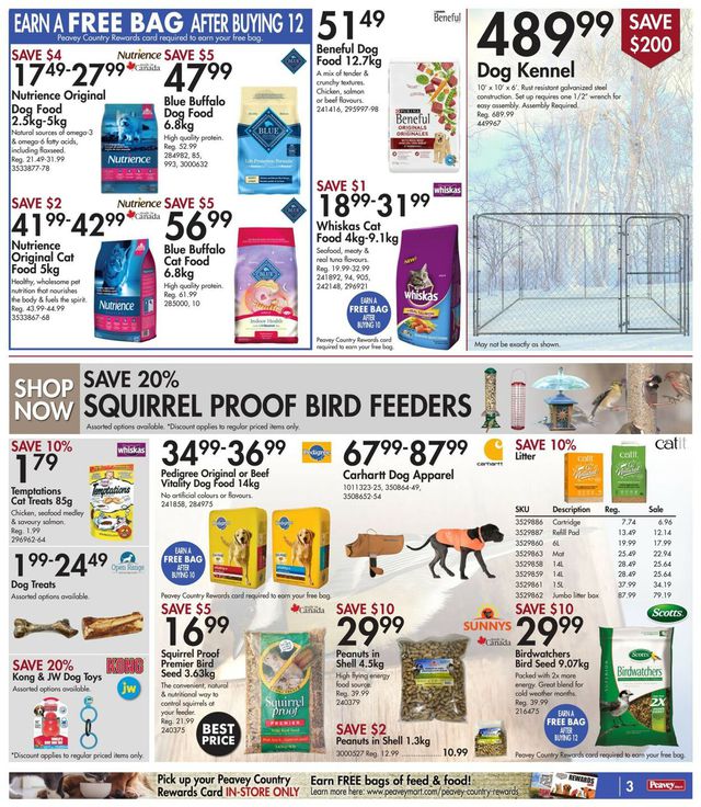 Peavey Mart Flyer from 01/27/2023