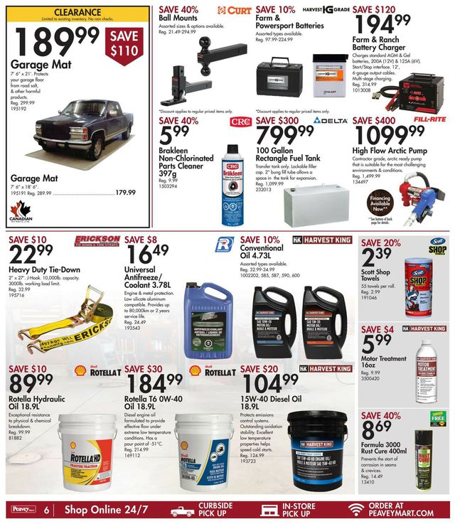 Peavey Mart Flyer from 02/03/2023
