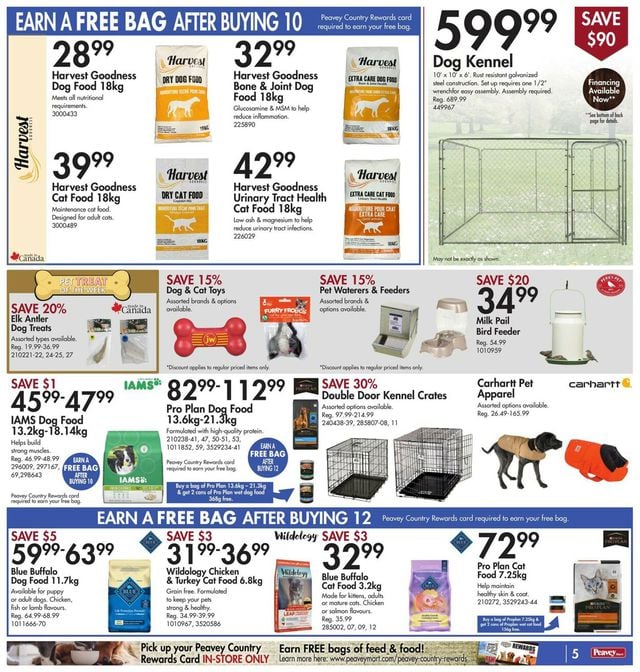Peavey Mart Flyer from 03/17/2023