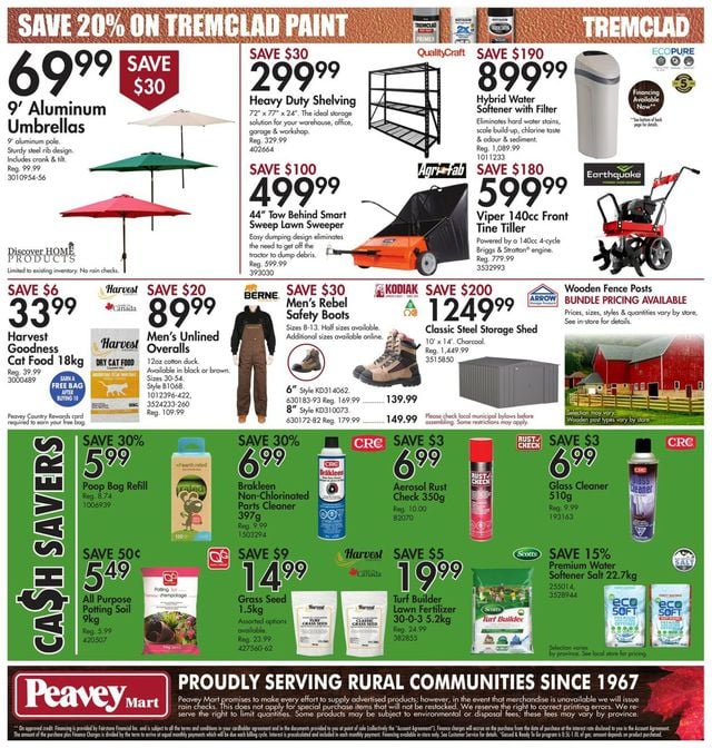 Peavey Mart Flyer from 05/18/2023