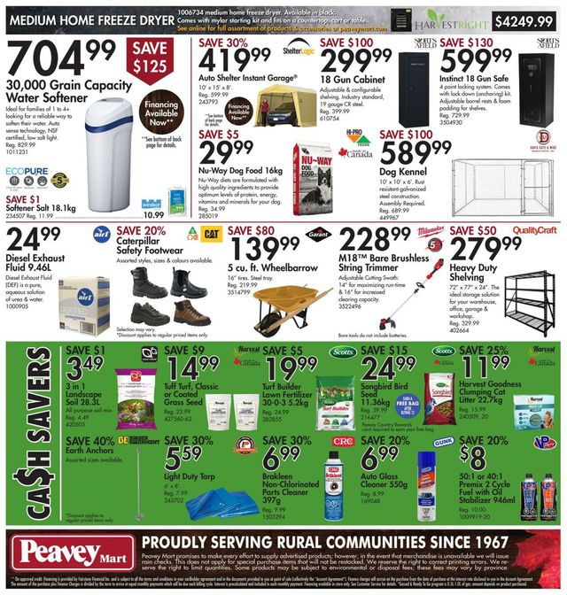 Peavey Mart Flyer from 06/16/2023