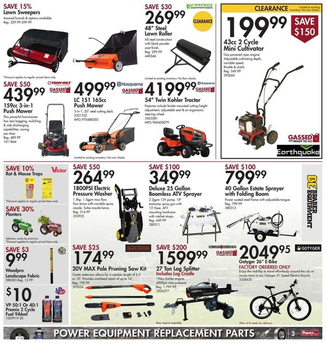 Peavey Mart Flyer from 06/29/2023