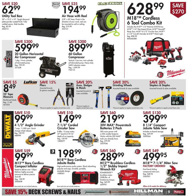 Peavey Mart Flyer from 07/28/2023