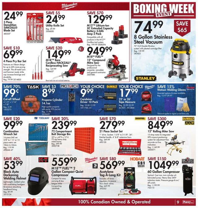 Peavey Mart Flyer from 12/26/2023