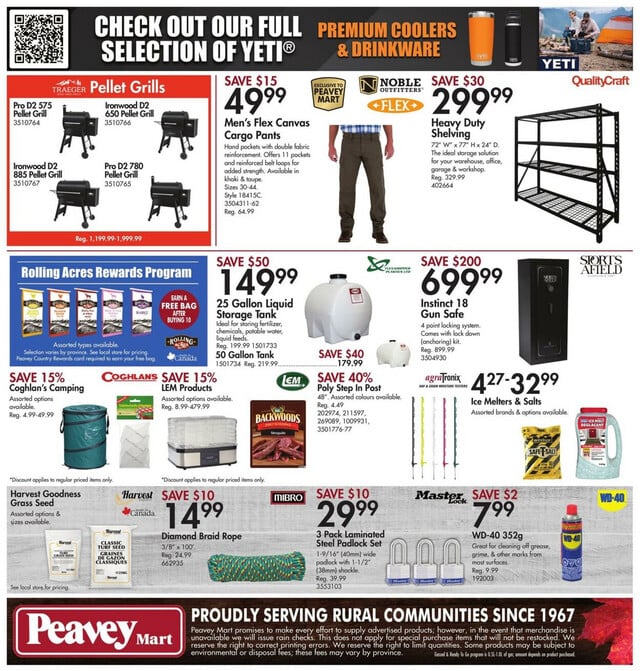 Peavey Mart Flyer from 03/01/2024