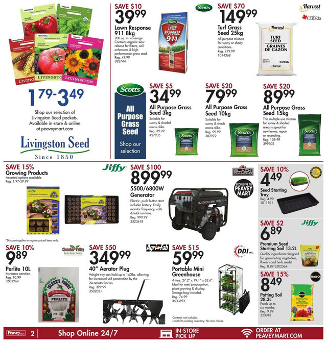 Peavey Mart Flyer from 03/08/2024