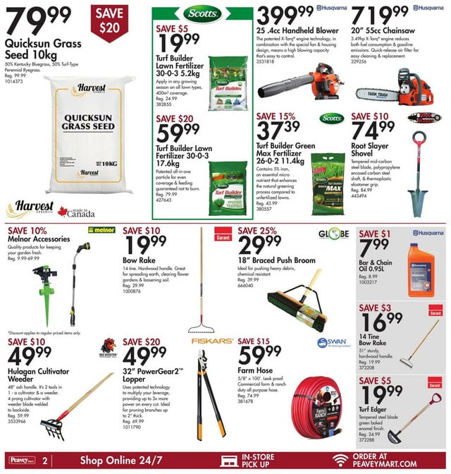 Peavey Mart Flyer from 04/19/2024