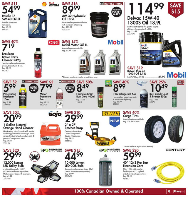 Peavey Mart Flyer from 05/24/2024