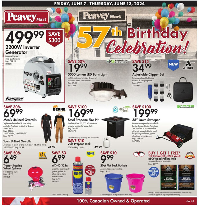 Peavey Mart Flyer from 06/07/2024