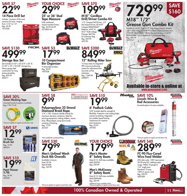 Peavey Mart Flyer from 06/21/2024