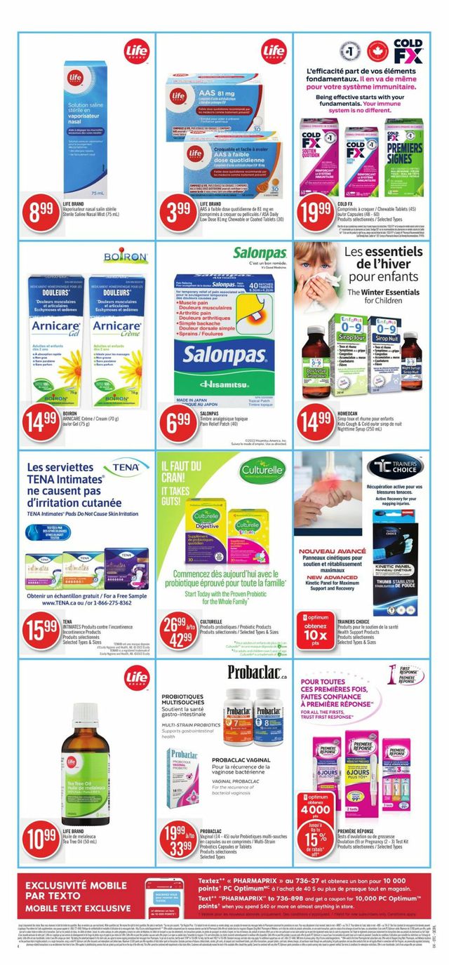 Pharmaprix Flyer from 09/17/2022