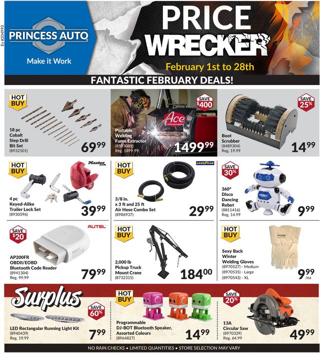 Princess Auto Flyer from 02/01/2021