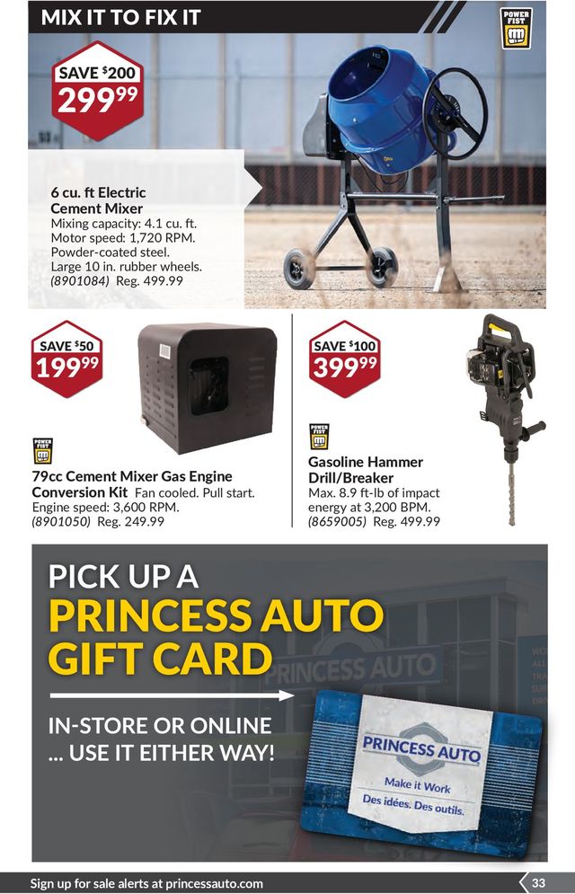 Princess Auto Flyer from 07/06/2021