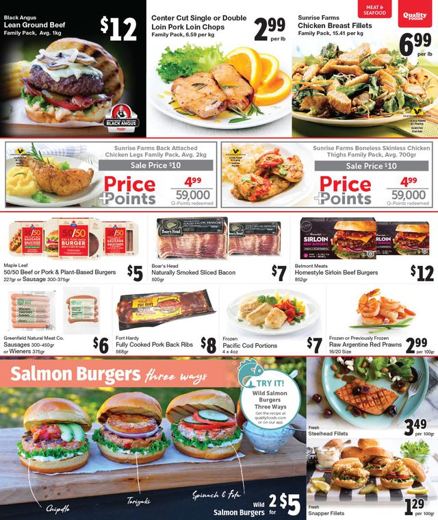 Quality Foods Flyer from 08/24/2020