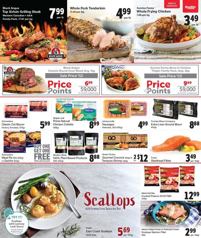 Quality Foods Flyer from 11/09/2020