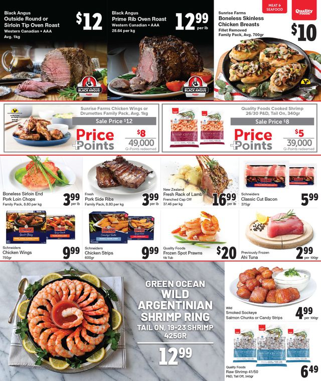 Quality Foods Flyer from 12/28/2020