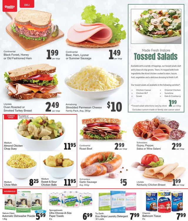 Quality Foods Flyer from 01/04/2021