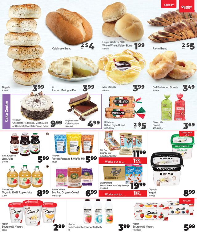 Quality Foods Flyer from 01/18/2021