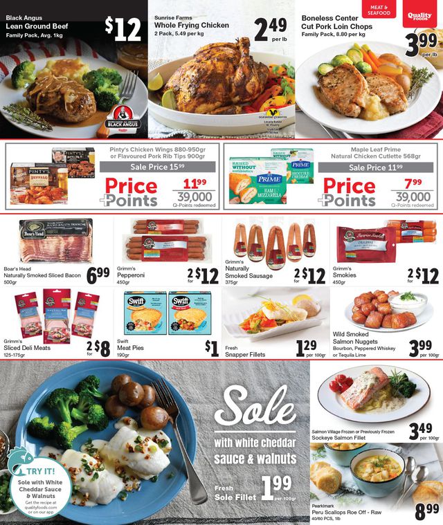 Quality Foods Flyer from 01/25/2021