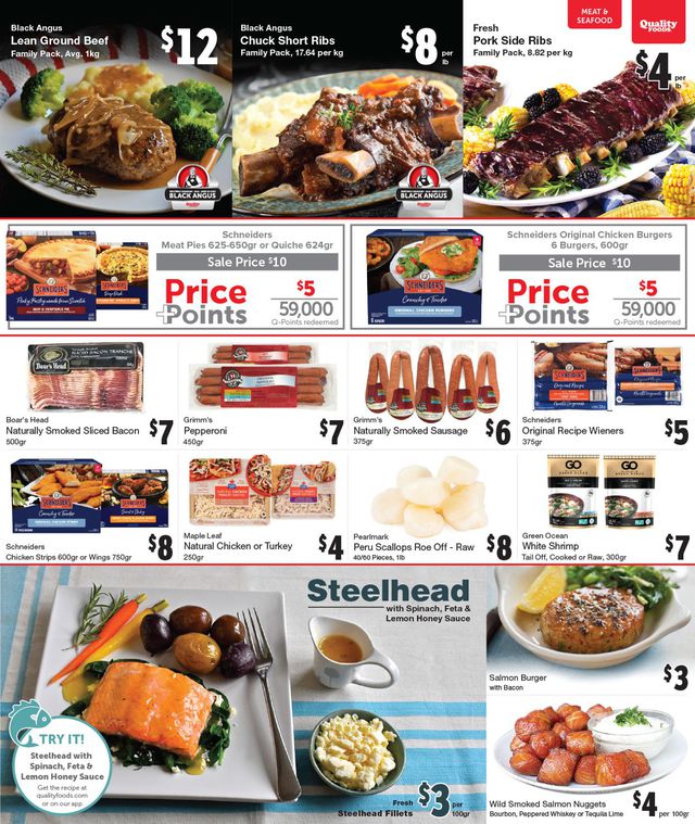 Quality Foods Flyer from 02/22/2021